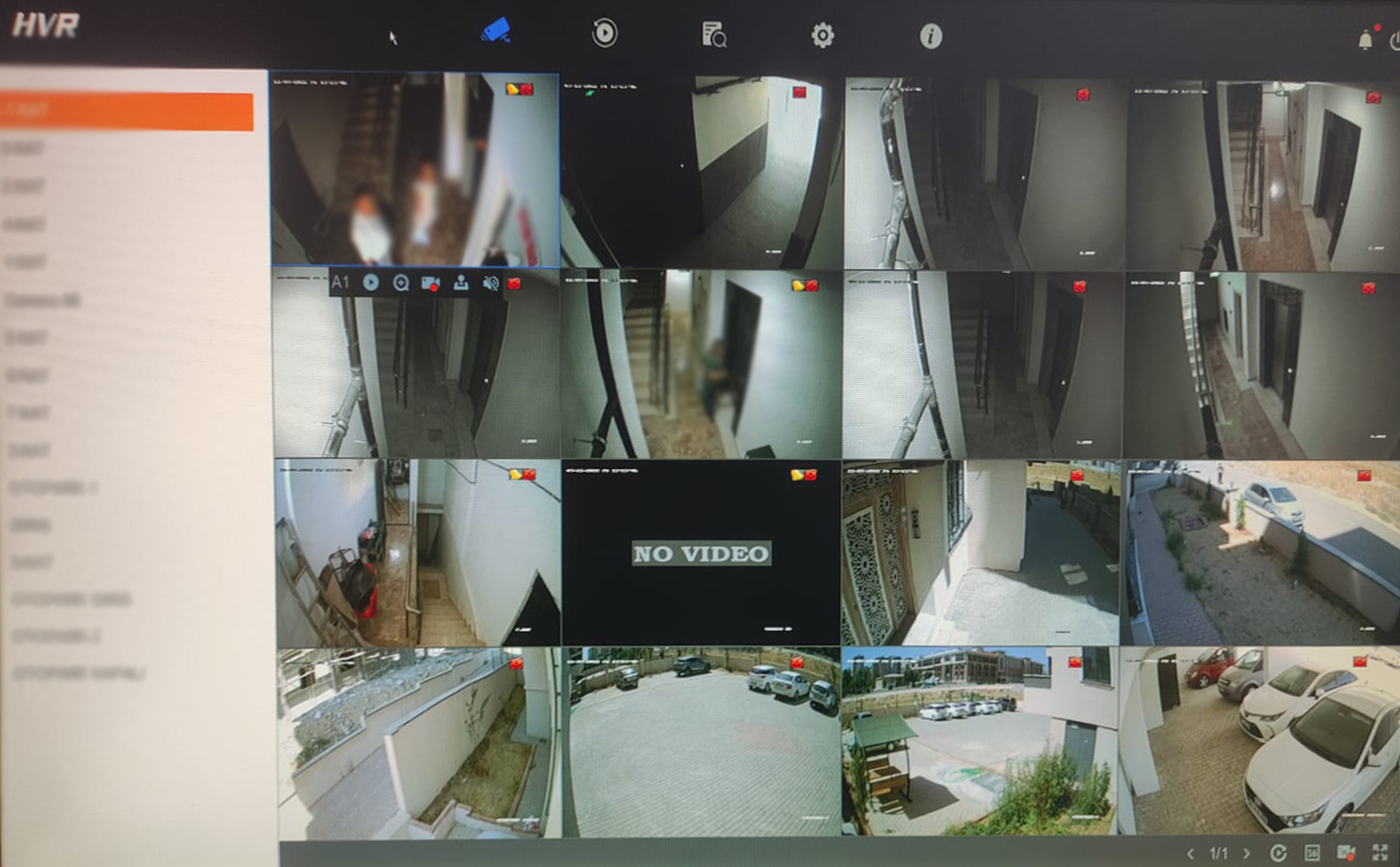 AHD Güvenlik Kamerası Sistemi-Hünkar Apt. AHD Kamera Kurulumu